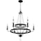 Quoizel Adelaide 9-Light Matte Black Chandelier ADL5030MBK - alternate 4